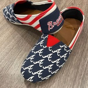 MLB Atlanta Braves Game Day Slip On Shoes (L)